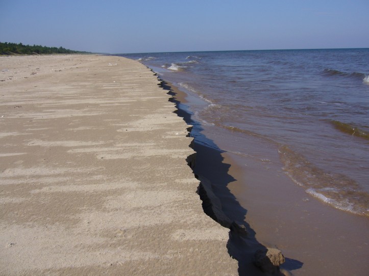 Am Strand von Mazirbe